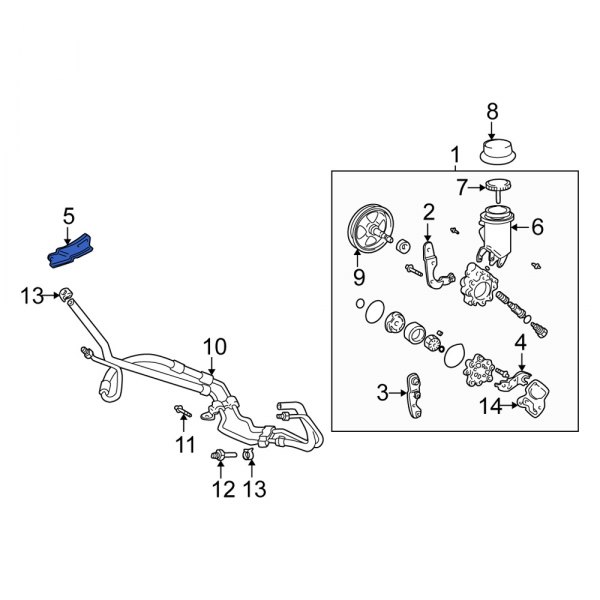 Power Steering Pump Bracket