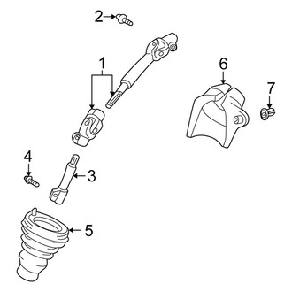 Scion OE - Steering Column - Shaft & Internal Components