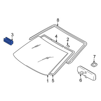 Scion OE - Front Windshield Stopper