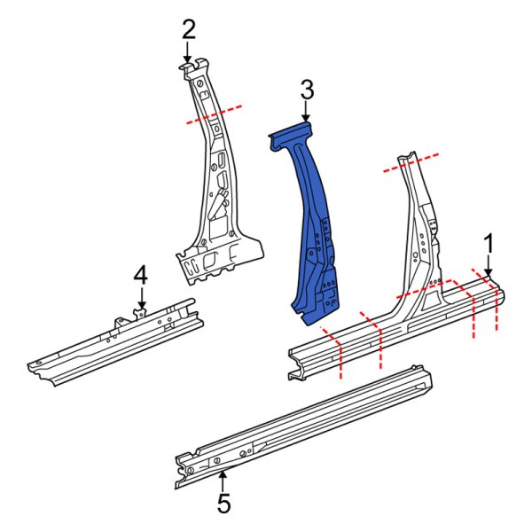 Body B-Pillar Reinforcement