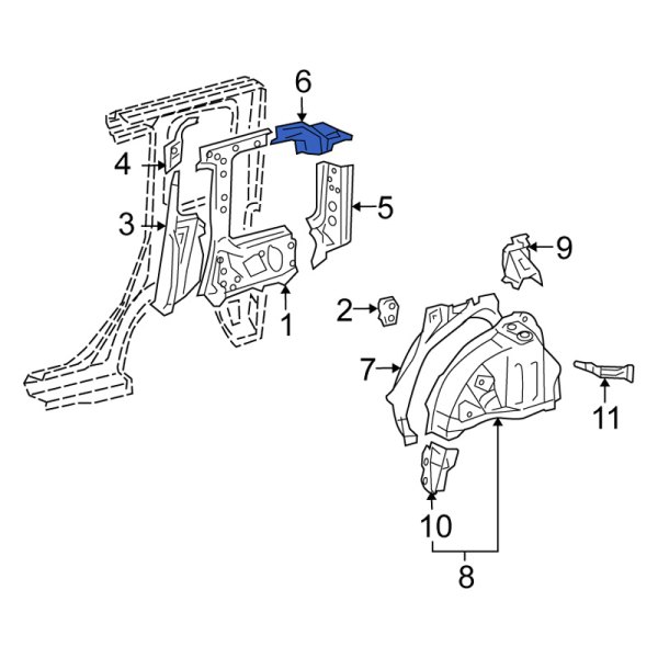 Body D-Pillar