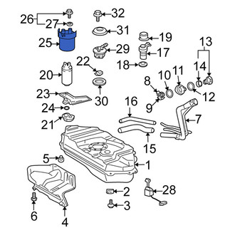 Scion OE - Fuel Pump Filter
