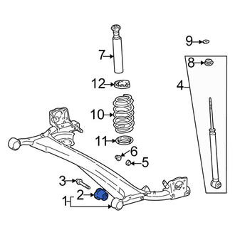 Scion OE - Rear Axle Support Bushing