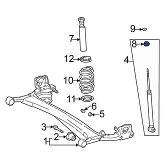 Scion OE - Suspension Shock Absorber Mount Insulator