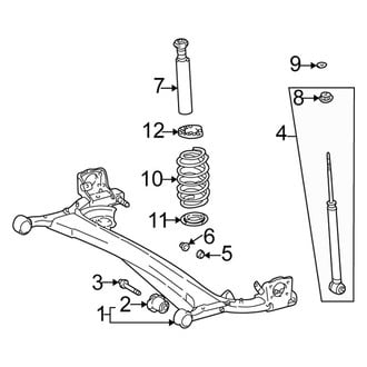 Scion OE - Rear Suspension - Suspension Components