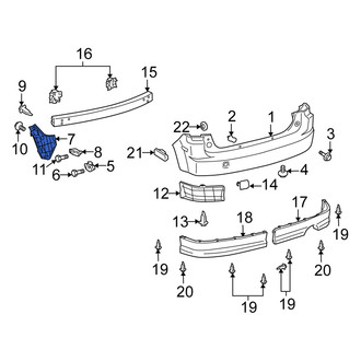 Scion OE - Left Bumper Seal