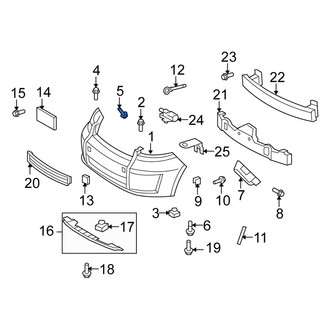 Scion OE - Upper Bumper Cover Screw