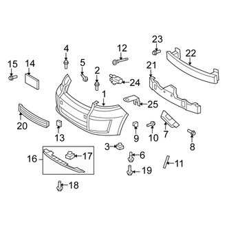 Scion OE - Front Bumper & Grille - Bumper & Components
