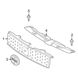 Scion OE - Front Bumper & Grille - Grille & Components