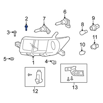 Scion OE - Headlight Mounting Screw