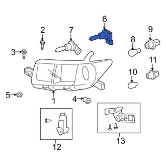 Scion OE - Front Headlight Bulb