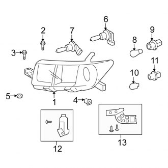 2012 scion xb headlight bulb replacement