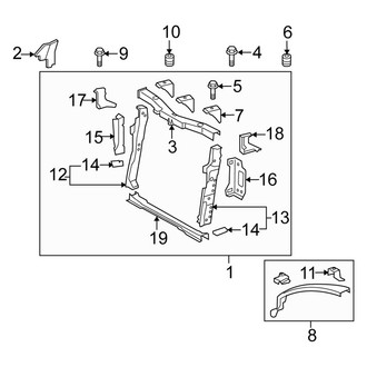 Scion OE - Radiator Support