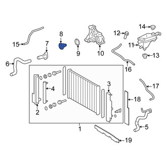 Scion OE - Engine Coolant Thermostat