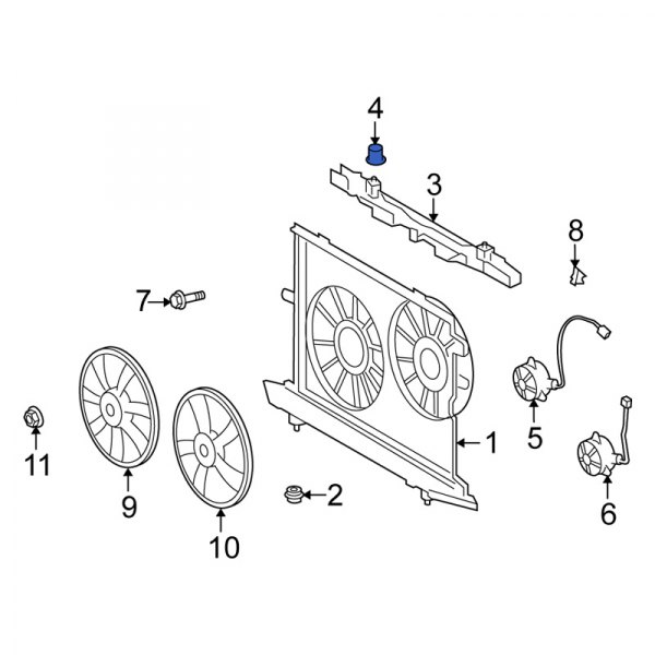 Radiator Insulator