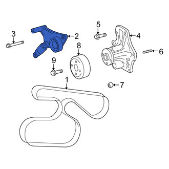 Scion OE - Accessory Drive Belt Tensioner Assembly
