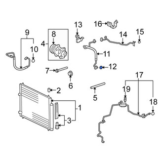 Scion OE - A/C Line O-Ring