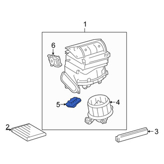 Scion OE - HVAC Blower Motor Resistor