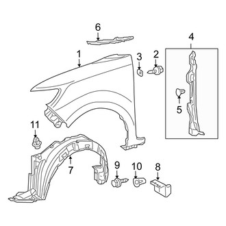 Scion OE - Fender & Components