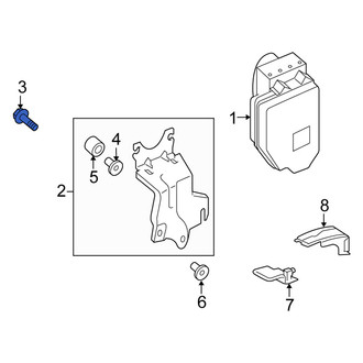 Scion OE - ABS Modulator Bolt