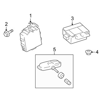 Scion OE - Electrical - Tire Pressure Monitor Components