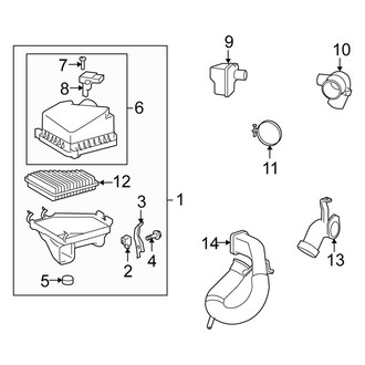Scion OE - Engine / Transaxle - Air Intake