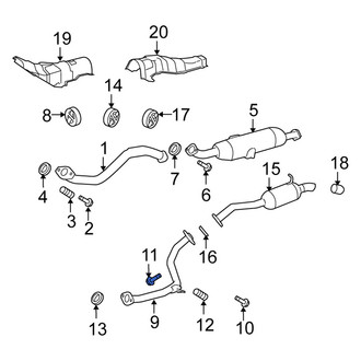 Scion OE - Exhaust Bolt