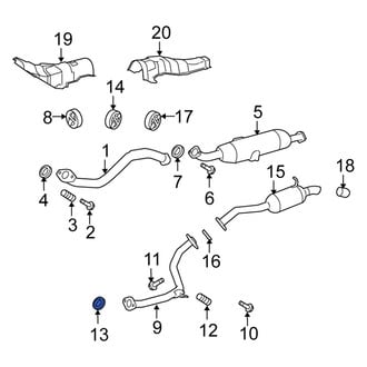 Scion OE - Exhaust Pipe Connector Gasket