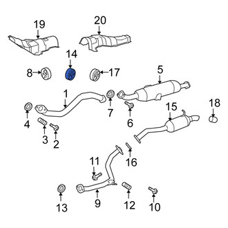 Scion OE - Exhaust System Hanger
