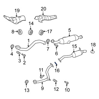 Scion OE - Exhaust Pipe Connector Gasket