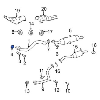Scion OE - Exhaust Pipe Connector Gasket