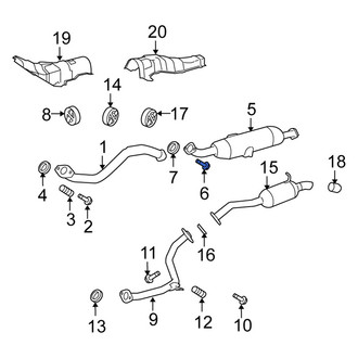 Scion OE - Exhaust Bolt