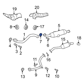Scion OE - Exhaust Pipe Connector Gasket