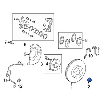 Scion OE - Front Axle Nut