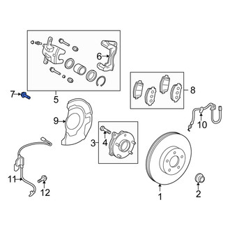 Scion OE - Disc Brake Caliper Bolt