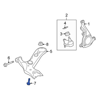 Scion OE - Suspension Ball Joint Bolt
