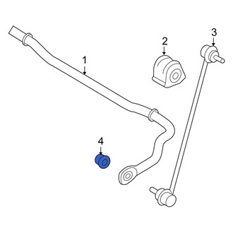 Scion OE - Front Suspension Stabilizer Bar Link Nut