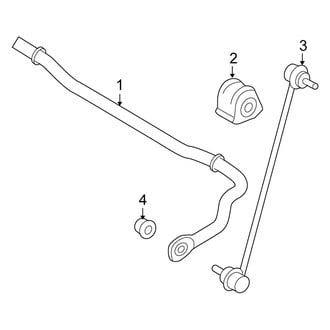 Scion OE - Front Suspension - Stabilizer Bar & Components