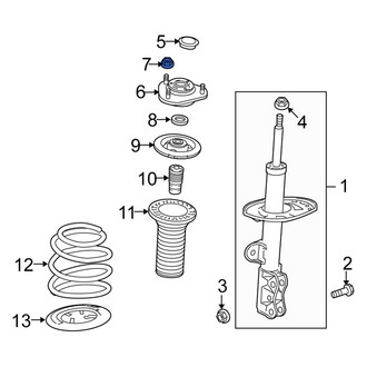 Scion OE - Suspension Strut Mount Nut