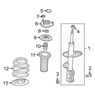 Scion OE - Front Suspension - Struts & Components