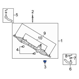 Scion OE - Suspension Control Arm Nut