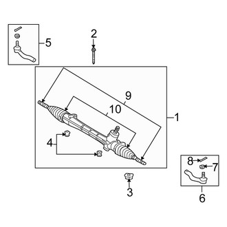 Scion OE - Steering Gear & Linkage