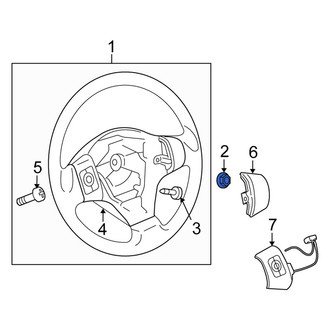 Scion OE - Steering Wheel Nut