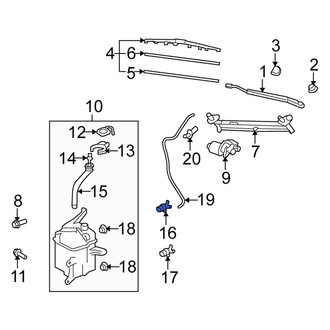 Scion OE - Windshield Washer Pump