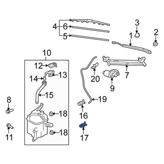 Scion OE - Windshield Washer Pump