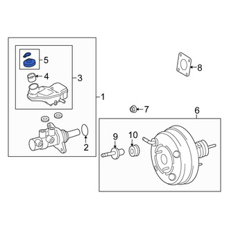 Scion OE - Brake Master Cylinder Reservoir Cap