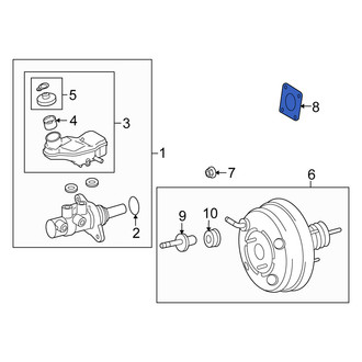 Scion OE - Rear Power Brake Booster Gasket