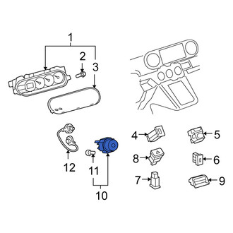 Scion OE - HVAC Heater Control Knob