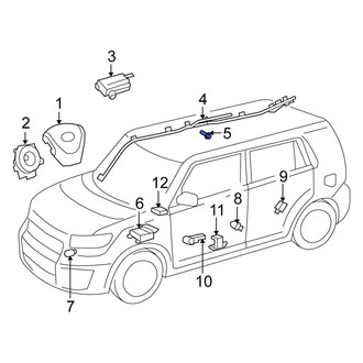 Scion OE - Curtain Air Bag Bolt