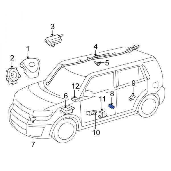 Air Bag Impact Sensor